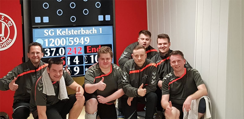 SG Kelsterbach 1 - neuer Vereinsrekord