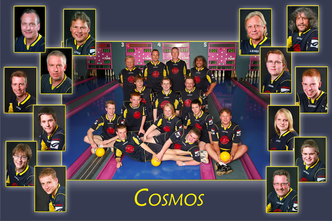 Mannschaftsbild Cosmos Kelsterbach